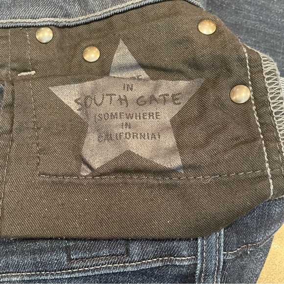 Adriano Goldschmied Low Rise Blue Jeans Womens Sz 26R The Ballad Slim Boot Cut - Picture 11 of 13